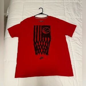 Nike basketball American Flag USA Hoops t-shirt men’s XL EUC